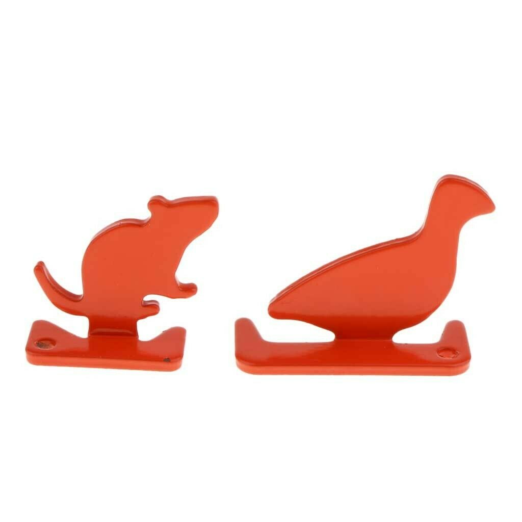 4pcs Animal Silhouette Targets Precision Practice Shooting Plinking Target