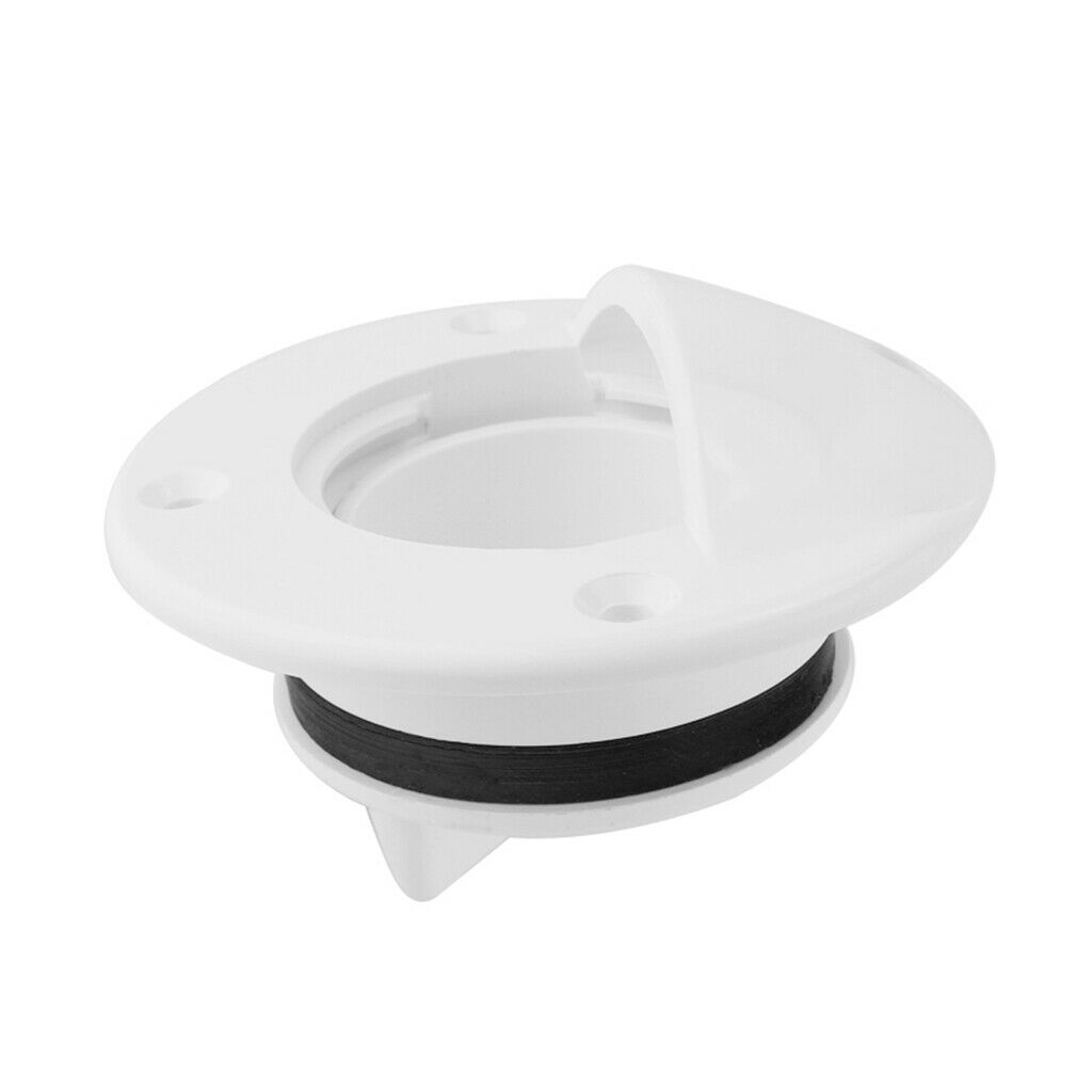 4x boat floor drain floor passage nylon Φ 90mm passage, UV resistant,