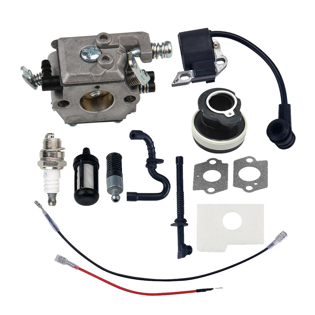 Carburetor Kit Intake Manifold Air Filter for STIHL 017 018 MS170 Chainsaw