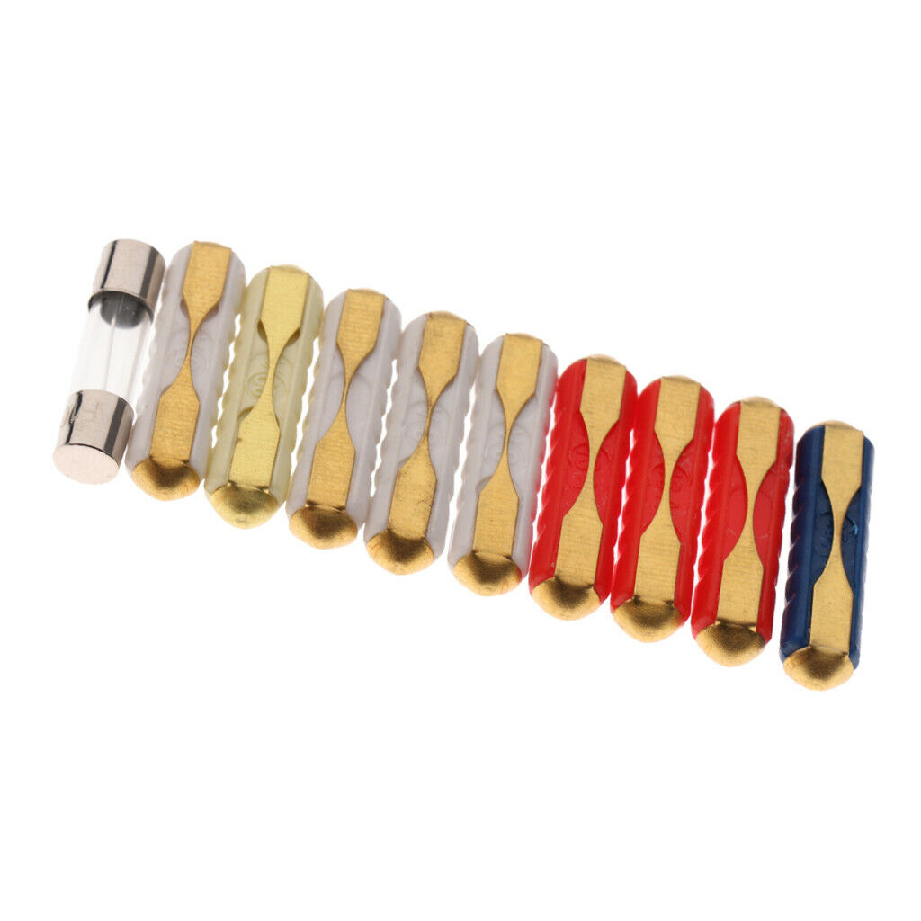 10 Pieces Assorted European Ceramic Melting Tube 23mm X 5mm