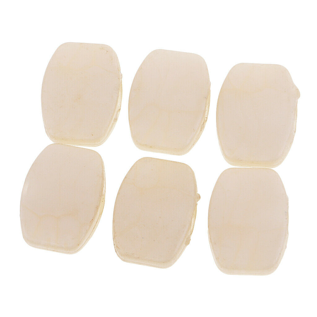 6x Tuning Peg Tuner Button Knobs for Acoustic Guitar Replacement Accessory