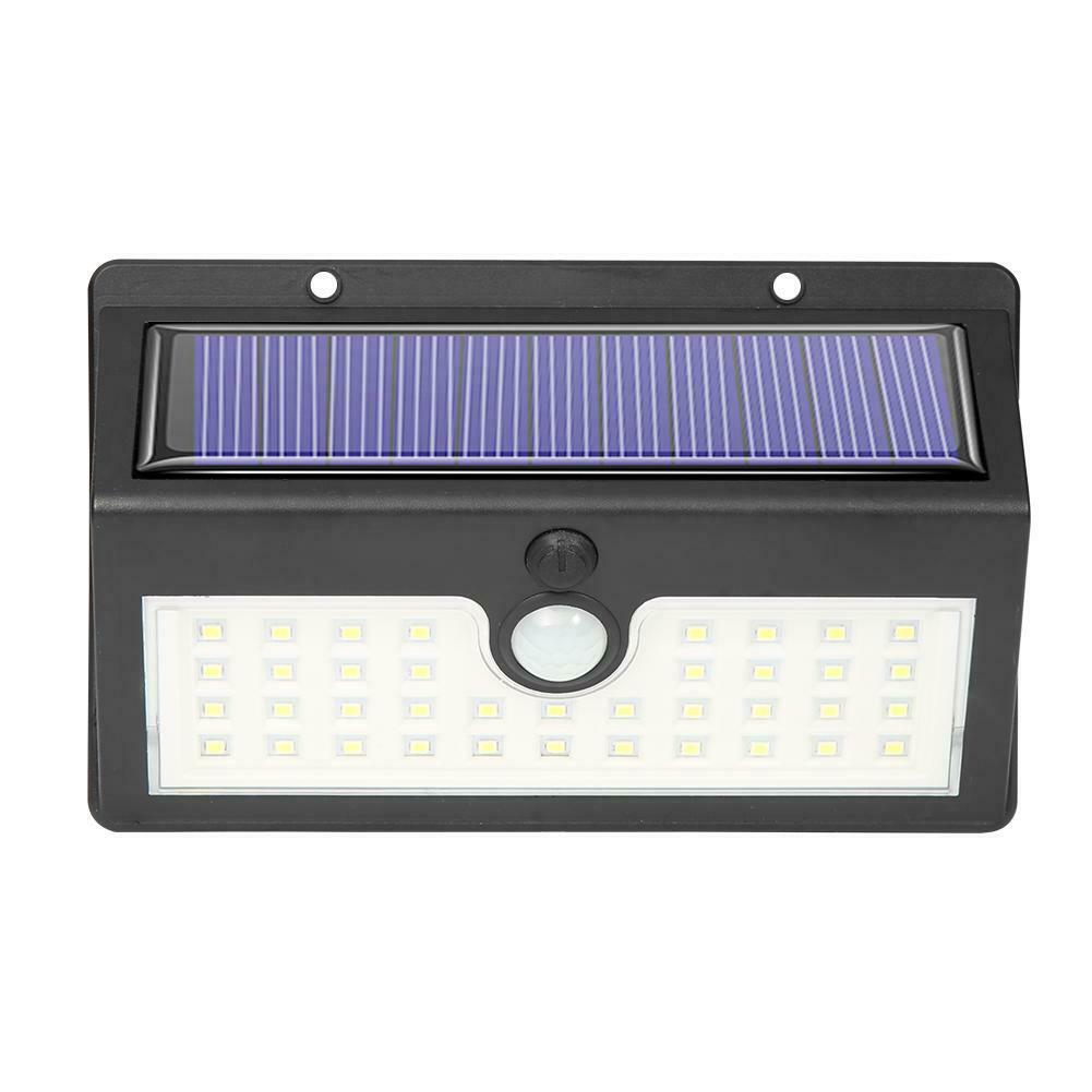 44LED Solar Light Motion Sensor Garden Outdoor Yard IP65 Security Wall Lamp @