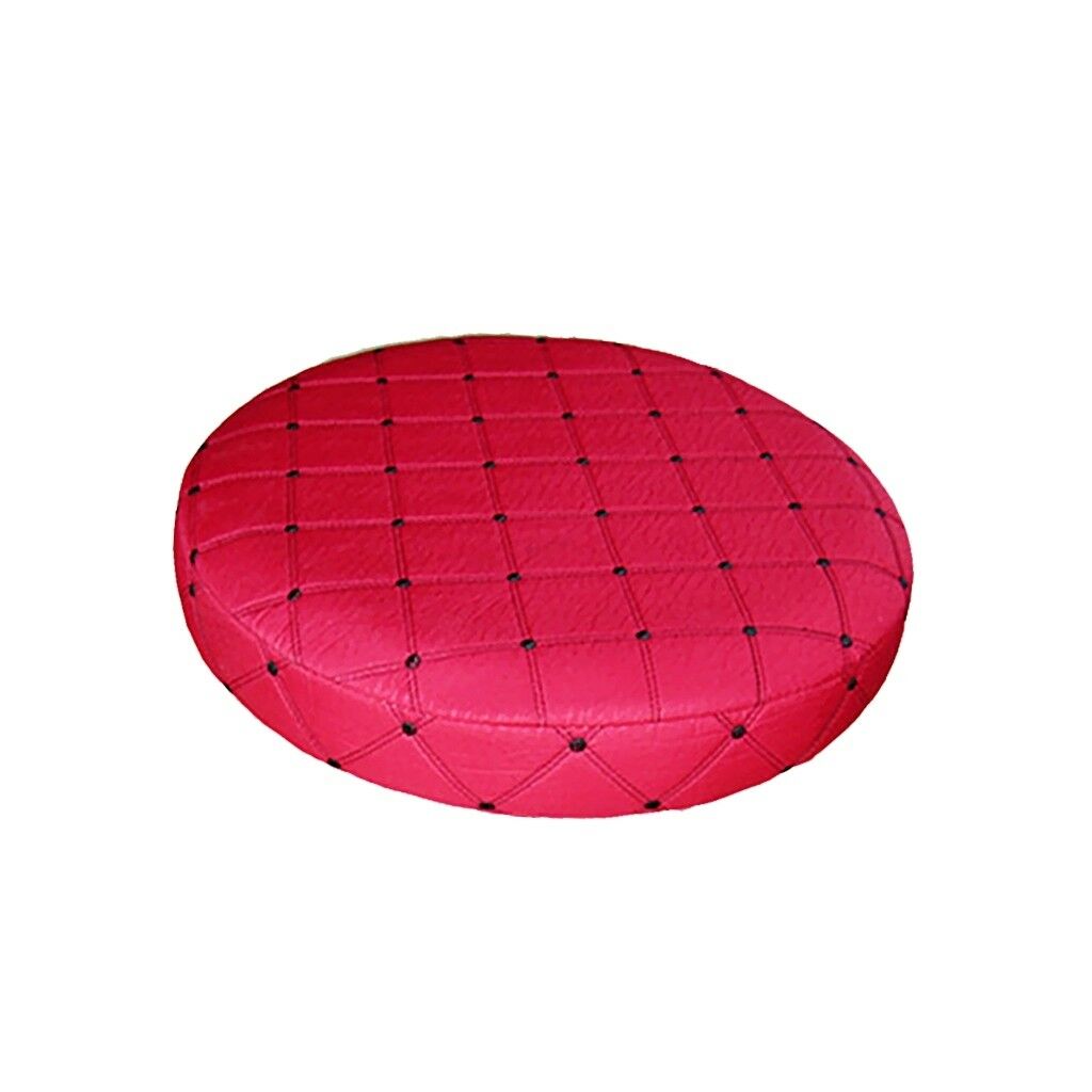 2pcs Red 35cm Bar Stool Cover Round Lift Chair Seat Sleeve Salon