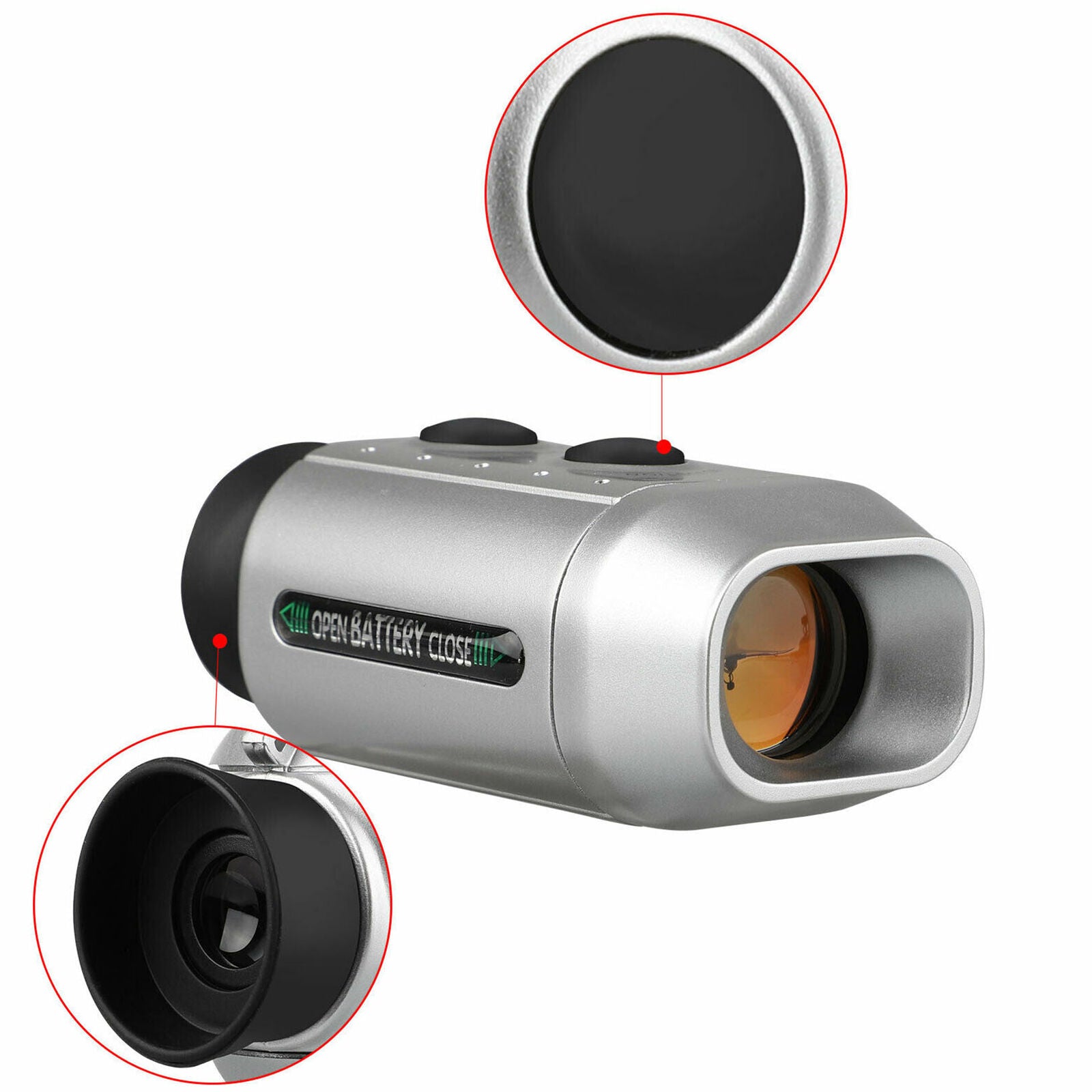 Digital infrared range finder telescope golf range finder