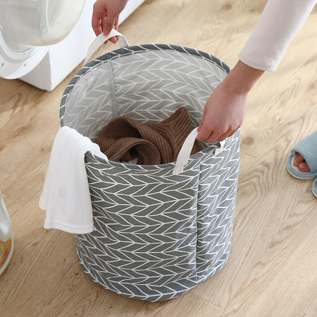 Large Capacity Folding Laundry Hamper Bucket Basket Sundries Toys Organizer