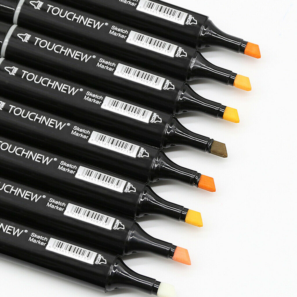 12x Oil Based Paint Markers Pen Dual Tip Art Permanent Paints Pen For Rock Glass