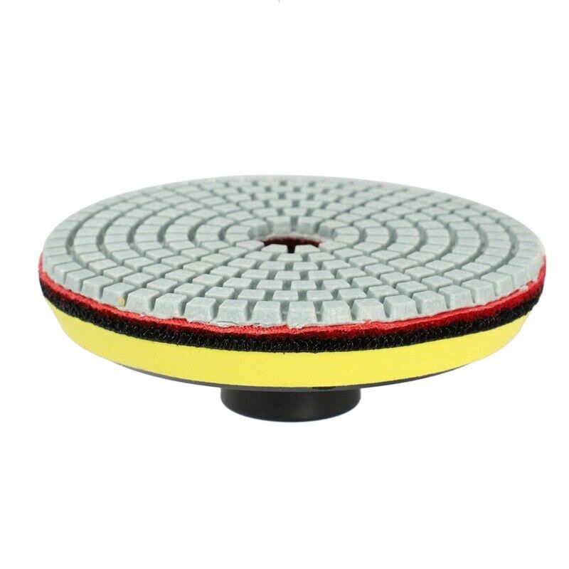 16Pcs Diamond Polishing Pads Kit 4 Inch 100 Mm Wet/Dry For Granite Stone ConcrR3
