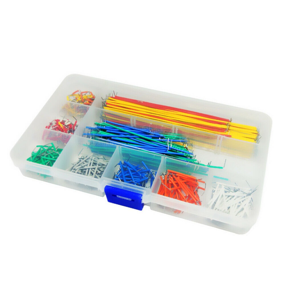 560Pcs 14 Lengths Breadboard Lines Circuit Board Jumpers U Shape Cable Wire Kit