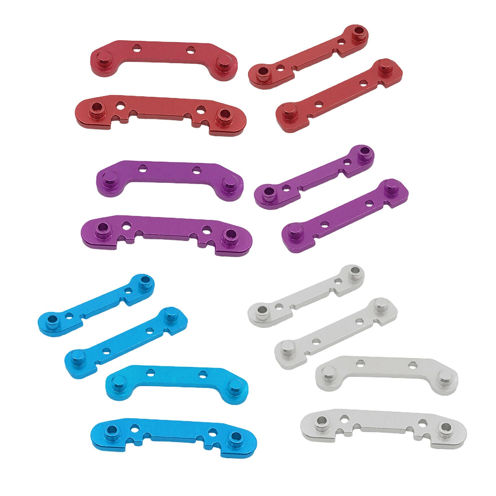 16x Reinforced Swing Arm RC Car Parts for 1:12 Wltoys 124018 124019 Replacements