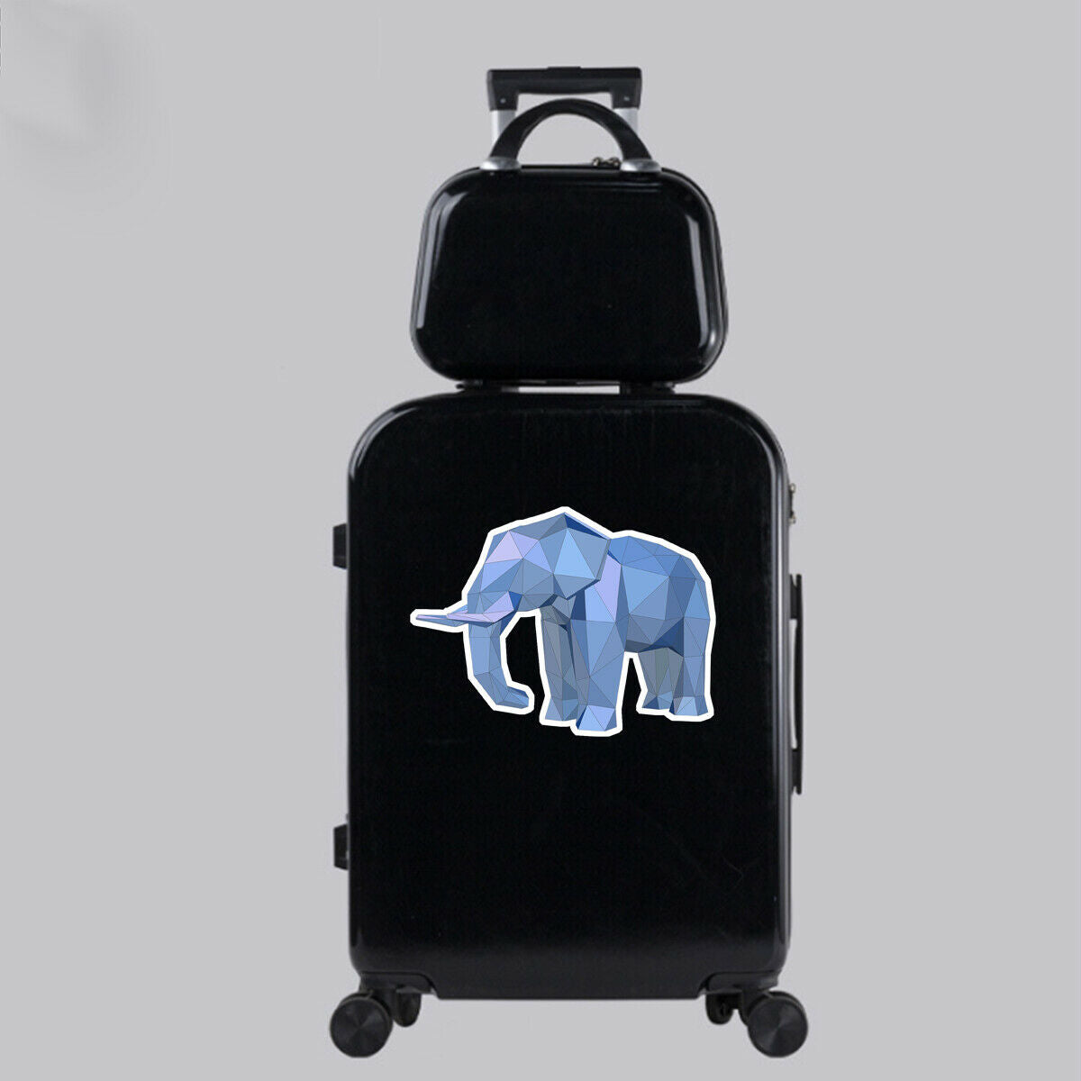 Colourful Elephant Stickers Cartoon Laptop Skateboard Water Bottle Vinyl Decals