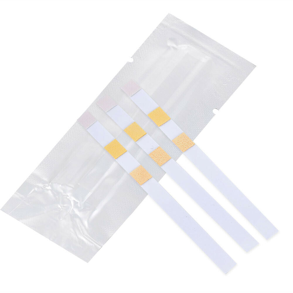100Pcs PH Chlorine Dip Test Strips Hot Tub SPA Swimming Pool Tester Paper US ~