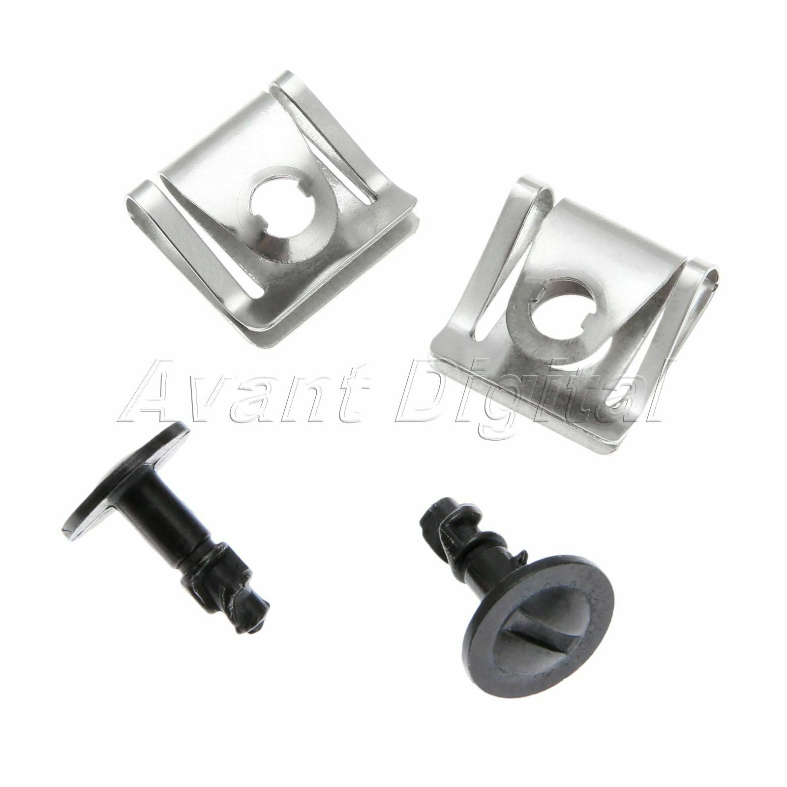 10x Under Engine Cover Fastener Clips  w/ Screws fit for  A4 1995-2001 98 96