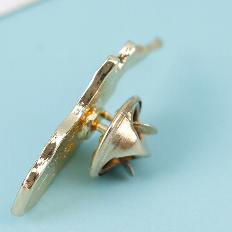 Simple White Enamel Lapel Medical Brooch Pin Syringe Glove  Accessories Jewelry