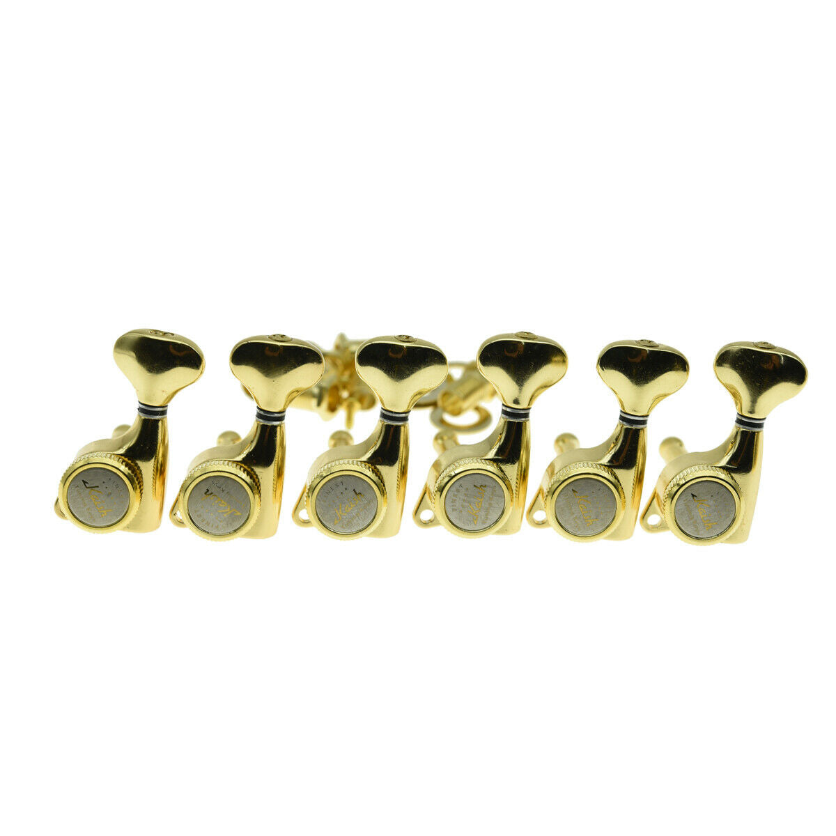 Lefty 6 Inline 18:1 Gear Ratio Guitar Locking Tuners Machine Heads Tuning Key GD