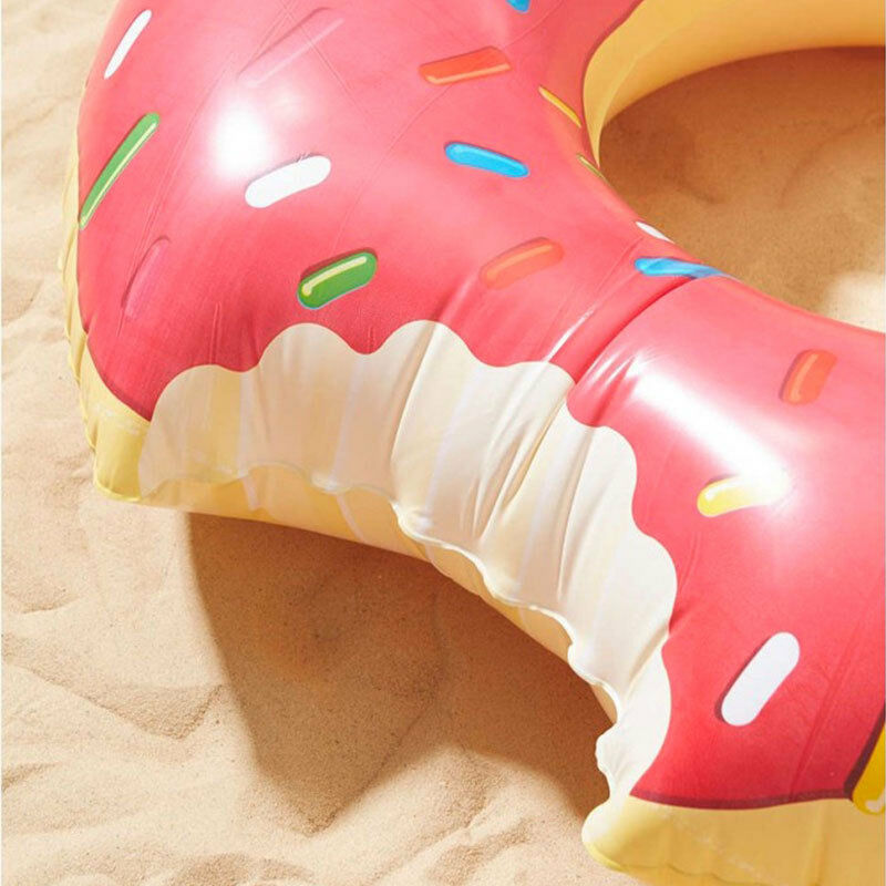 Buoy Inflatable Giant Shaped Donut Crunched - Jeux Of Swimming Pool Beach Sea