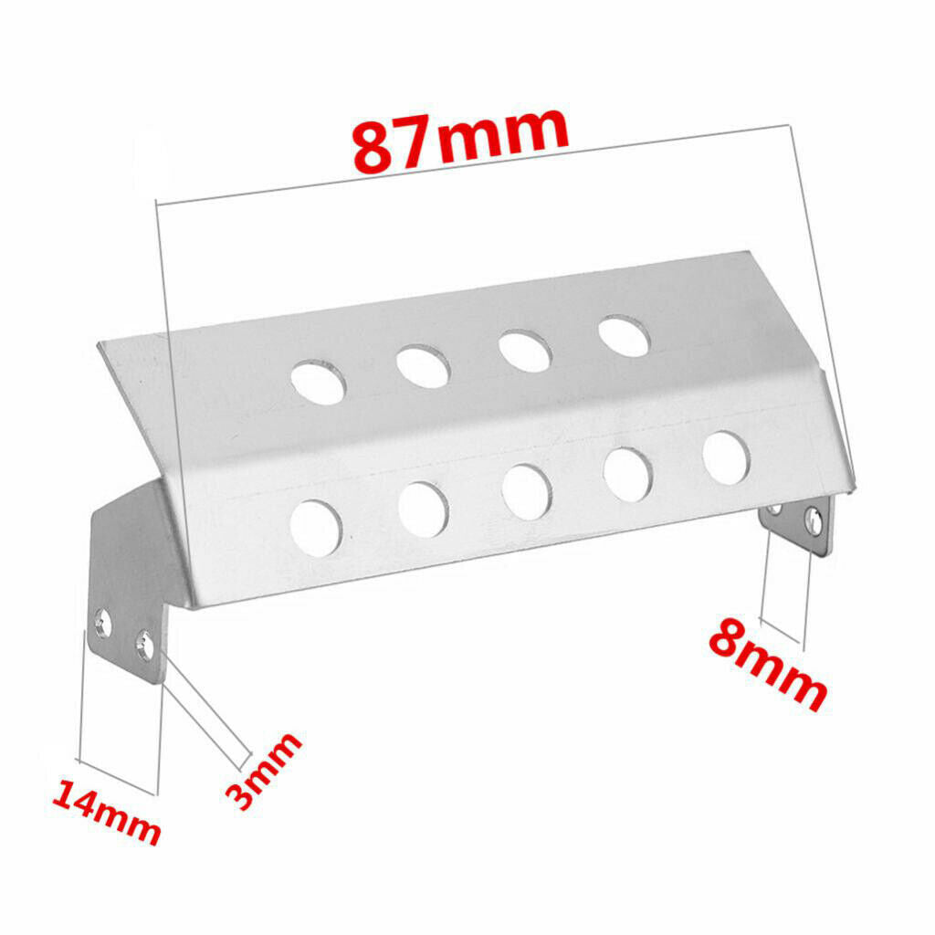 Stainless Steel Anti-shock Protection Board Replacement Parts for 1/10 RC Car