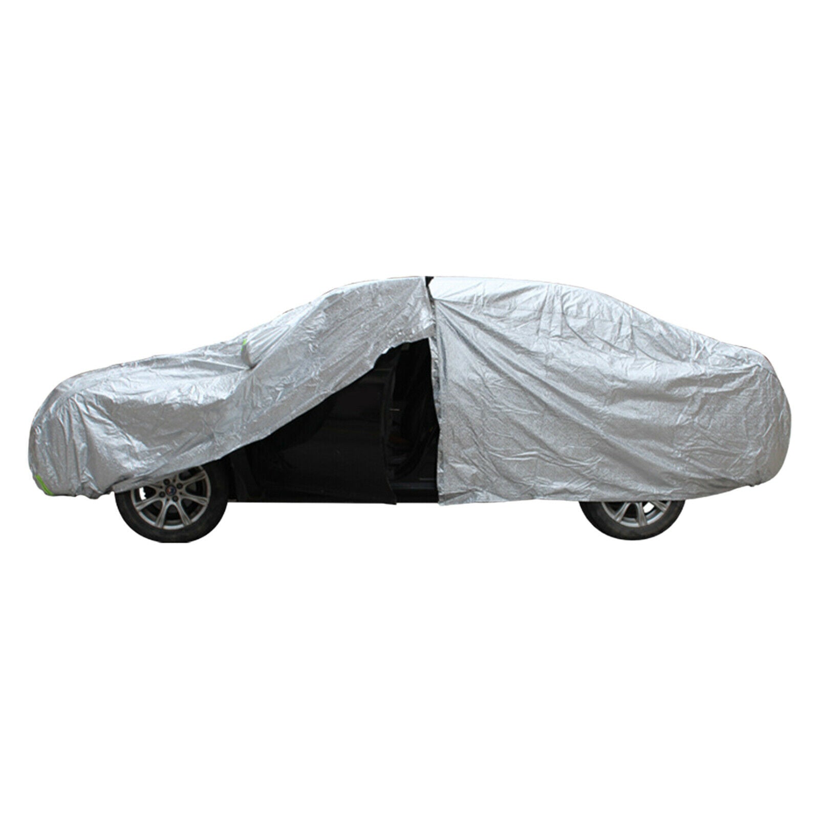 Car Cover Waterproof Windproof Rain UV Resistant All-Weather Protection YL