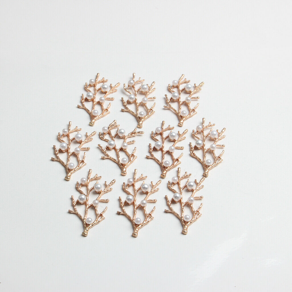 10X Flatback Charms Jewelry Findings Alloy Hair Crafts