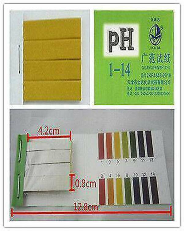 160 pH Indicator Test Strips 1-14 Paper Litmus Tester Laboratory Urine Saliva