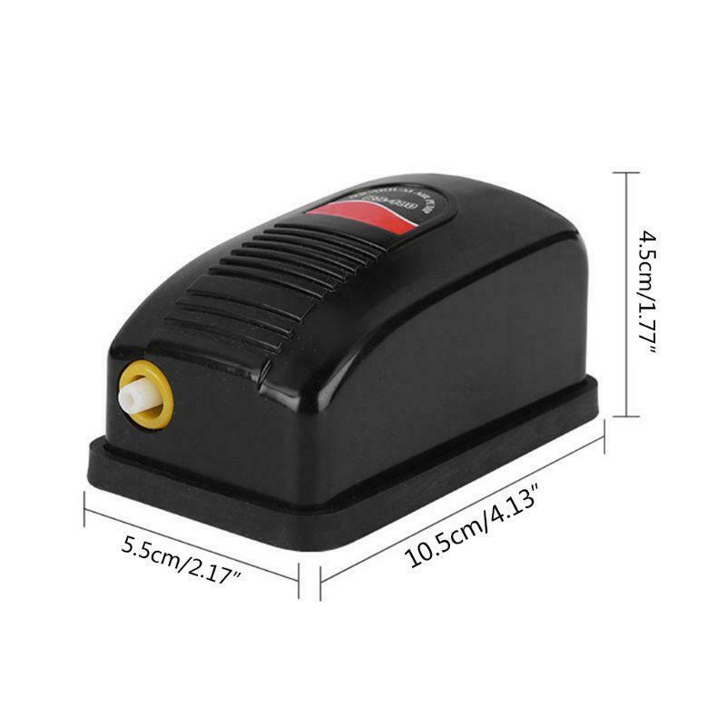 Energy Efficient Aquarium Oxygen Fish Air Pump Mini Ultra Silent Aerator EU Plug