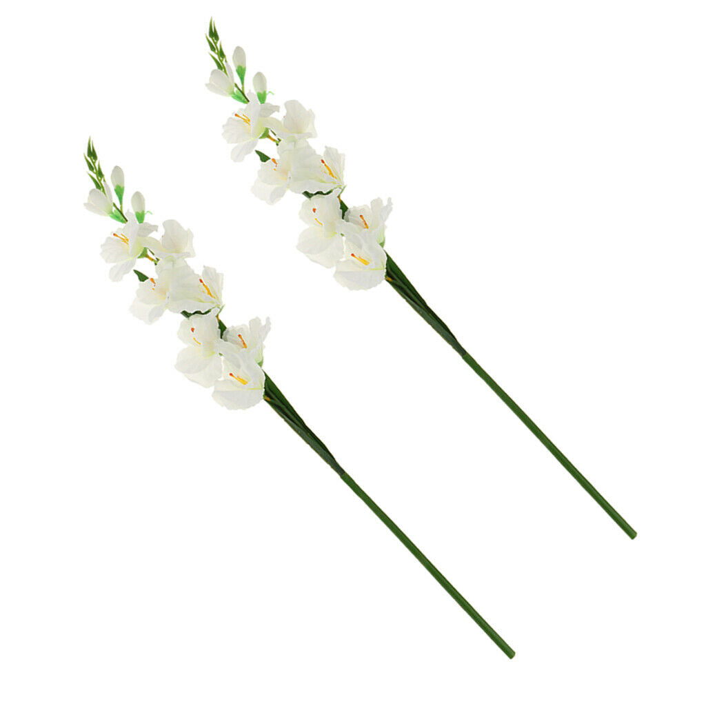 1pcs Artificial Simulation Gladiolus Wedding Flower Stem Decoration