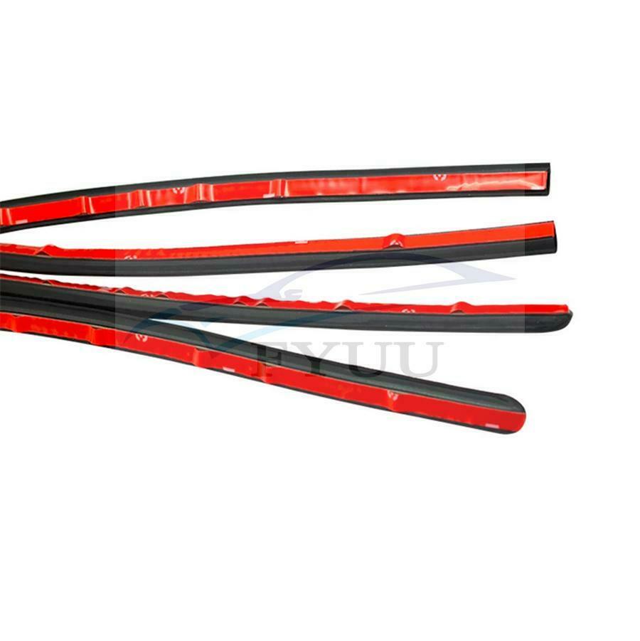 2PC 1.2M*2 Rubber Seal Strip Filler Car Door Weatherstrip For Trunk Protection