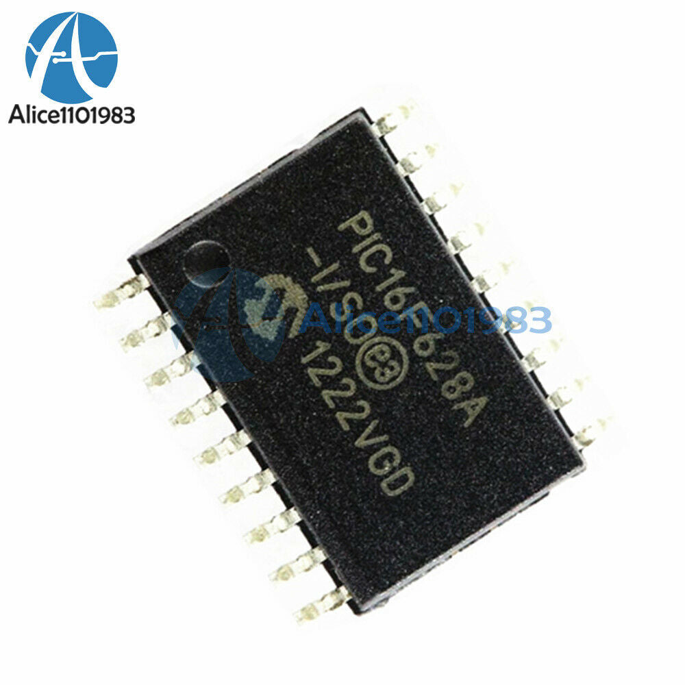 5PCS MICROCHIP PIC16F628A-I/SO PIC16F628A SOP-18 CHIP IC PIC16F628A