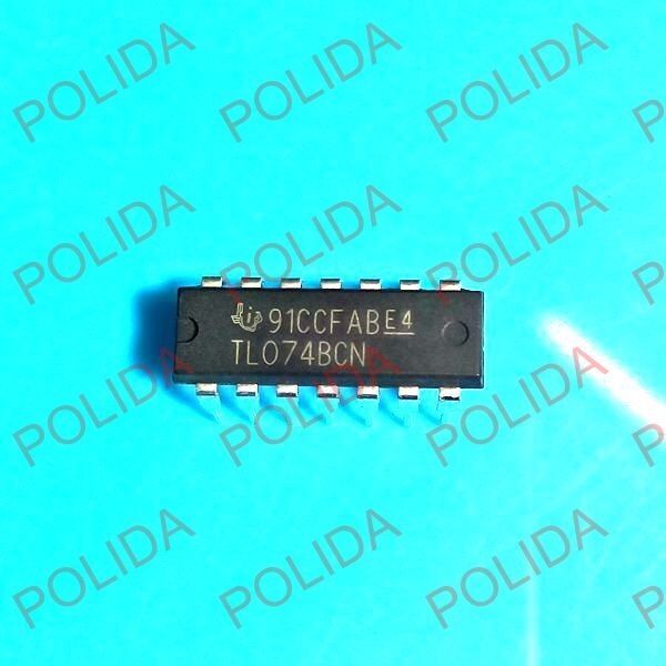 5PCS IC TI/ST DIP-14 TL074BCN TL074BCNE4 TL074B