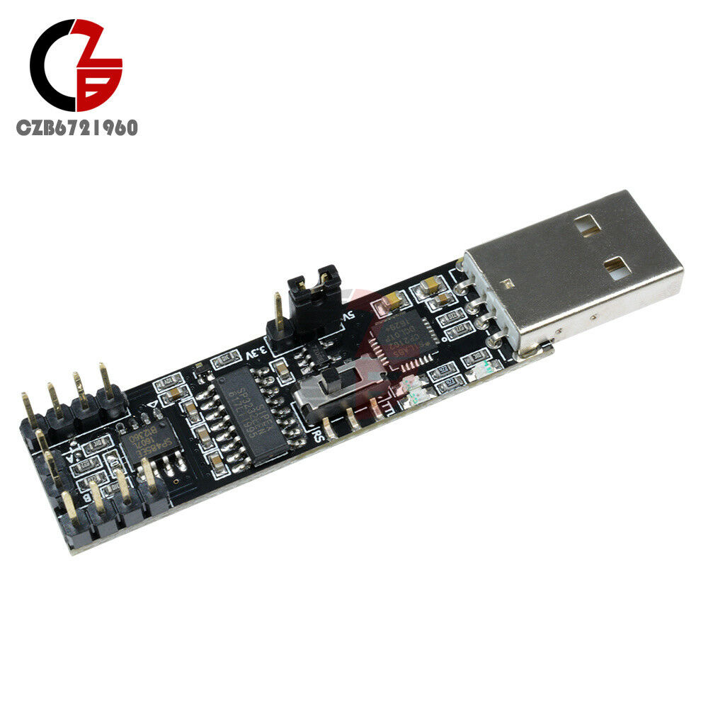 3 in 1 5V 3.3V USB to RS485 RS232 TTL Serial Port Converter Board CP2102 Module