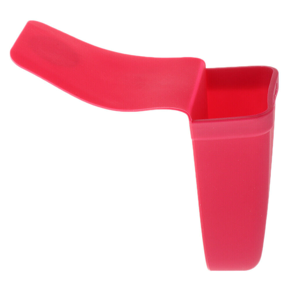 Silica gel Hair Styling Tools Storage Holder Hairdresser Organiser Rose Red