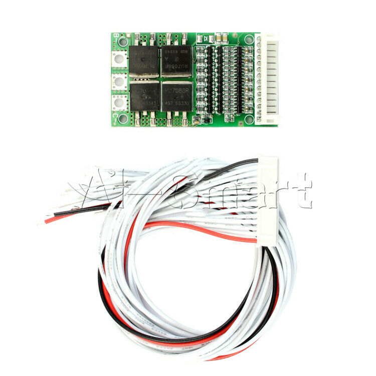 3.7V 25A BMS 6S 7S 8S 9S 10S 13S 18650 Polymer Lithium Battery Protection Board