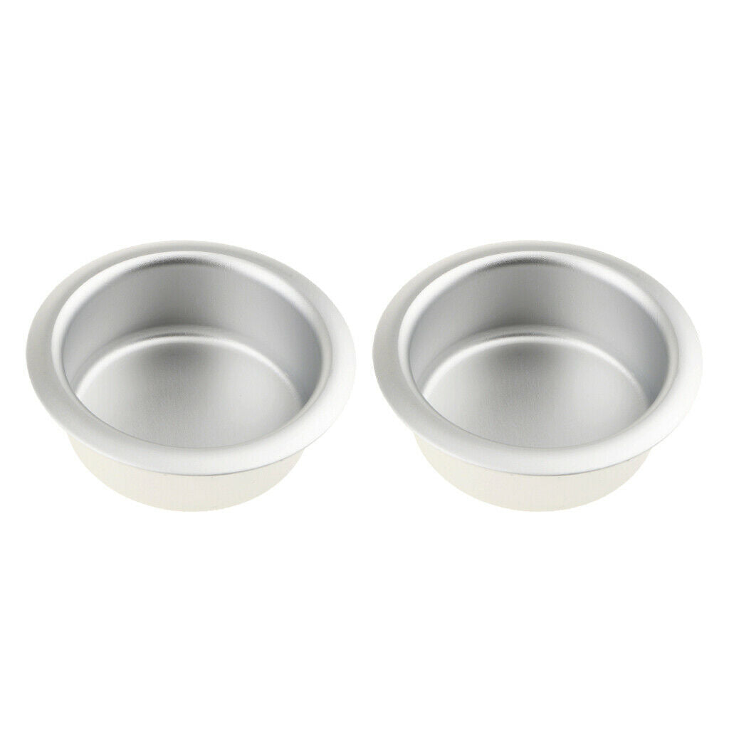 2 Pieces Stainless Steel Cup Drink Holder Storage for Marine Boat Car RV