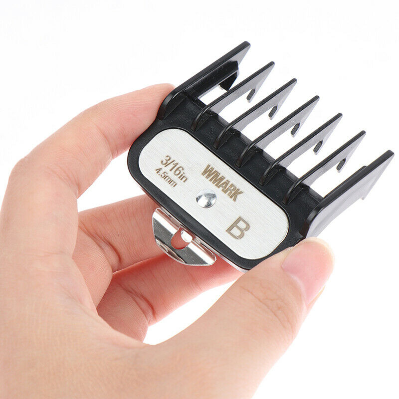 1.5MM+4.5MM Black Hair Clipper Limit Comb Cutting Guide Replaceable Unive.l8