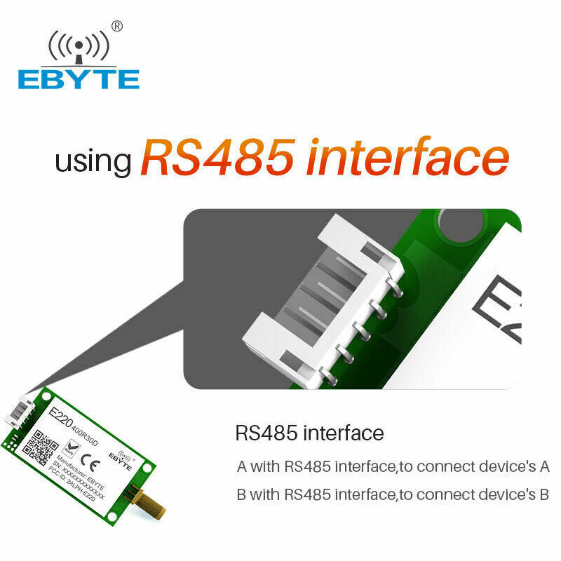 Ebyte LLCC68 LoRa Module RS485 30dBm 10KM Wireless  Long Range RF Module