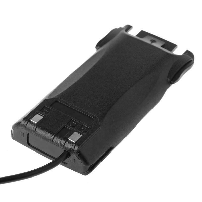 Car Charger Battery Eliminator Adapter For Baofeng UV-82 Radio Walkie Talkie
