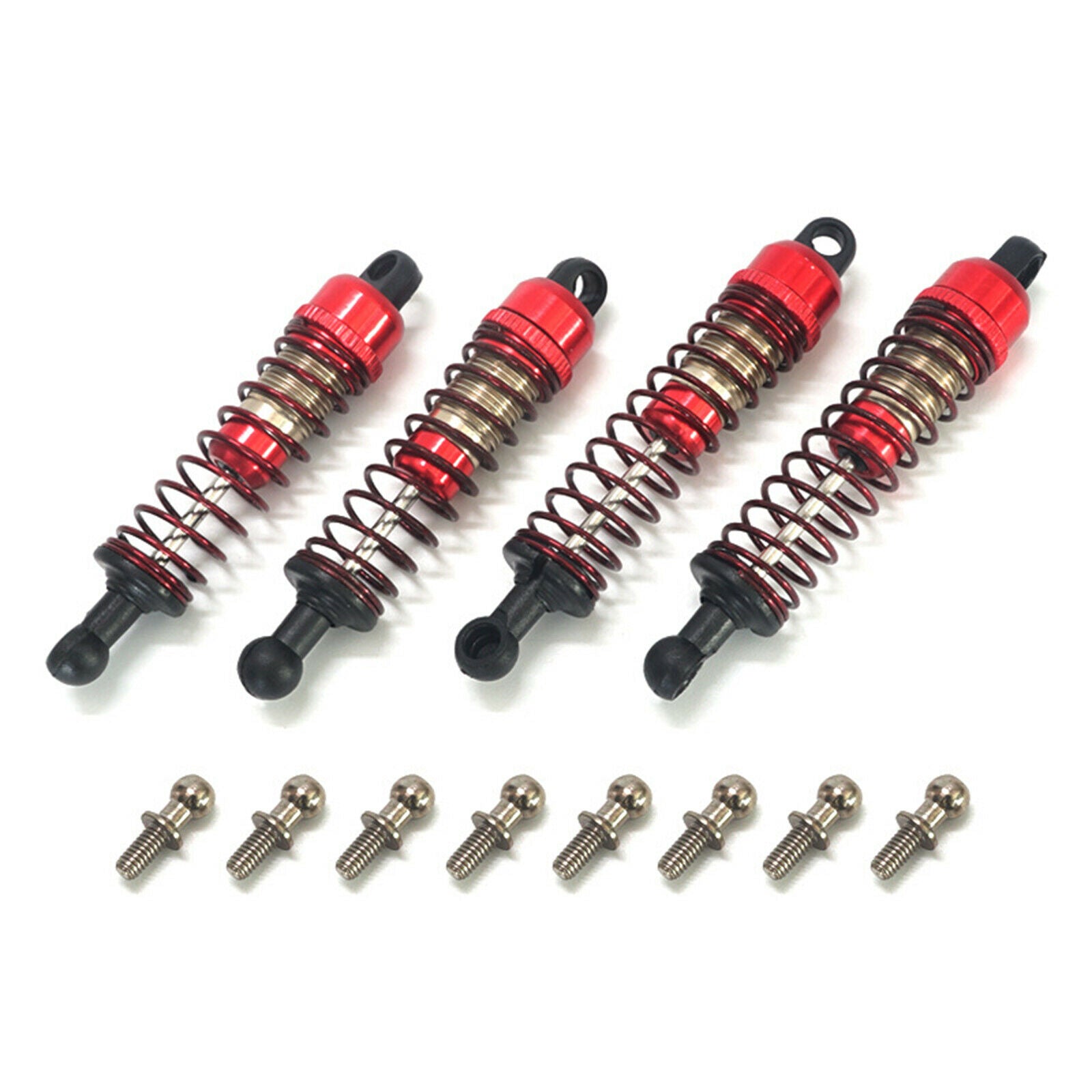 4x RC Metal 55-67mm Shock Absorber Spring for SG1604 UD1602 RC Car Parts