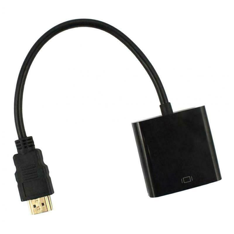 To VGA Adapter Male To Famale Converter Adapter 1080p