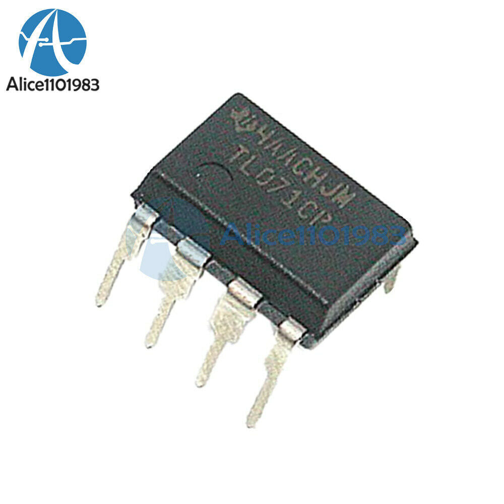 50PCS TL071 TL071CP DIP-8 Low Noise JFET Input Operational Amplifiers TI IC NEW