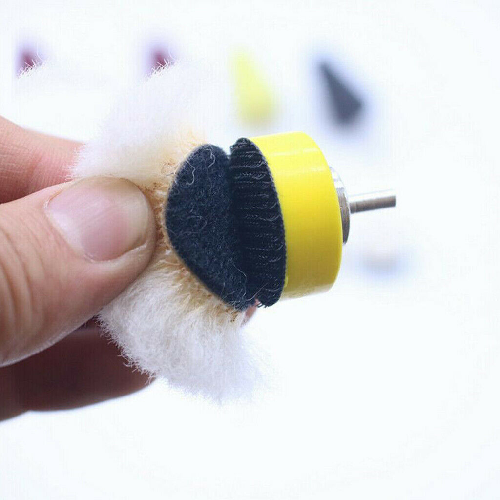 Household Drill Buffing Sponge Pad 13 Pieces Car Wheel Hub Care Accessory