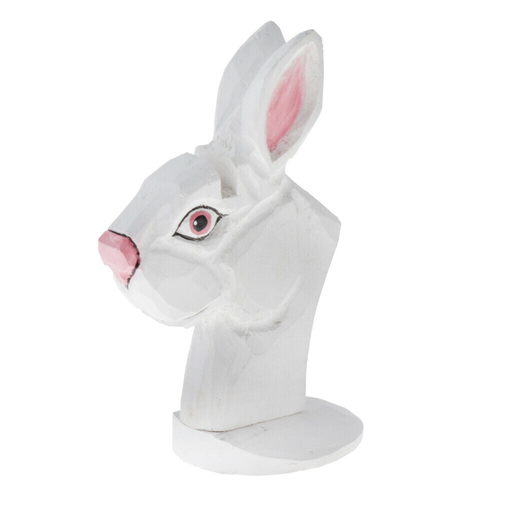 2pcs Wood  Rabbit Eyeglasses Holder Stand Rack Spectacles Display