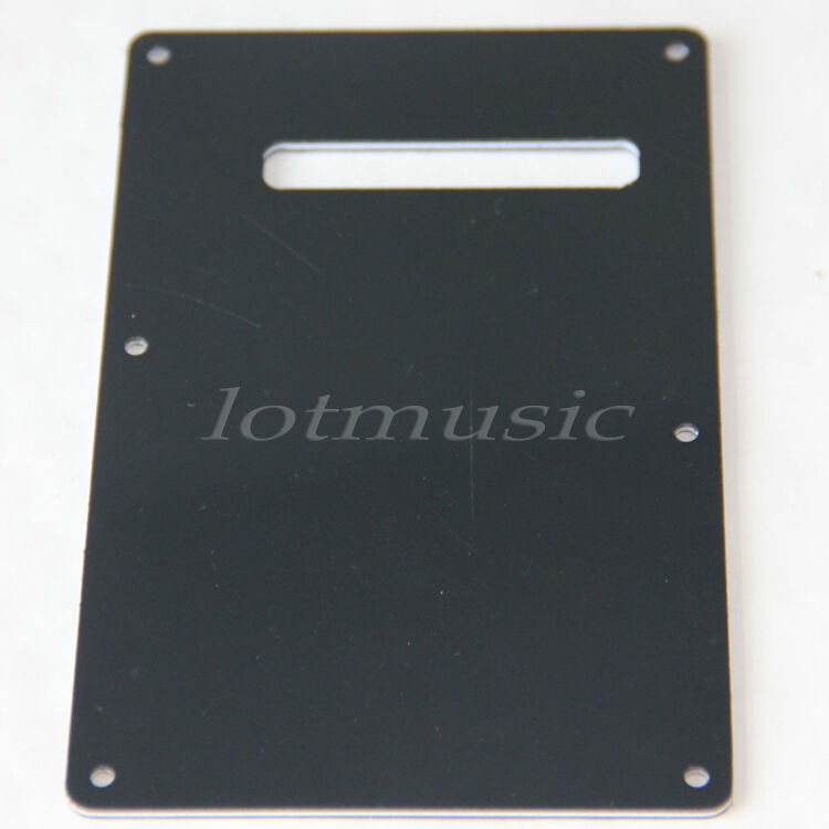 2 Pcs Guitar Back Plate Cavity Cover For Strat Guitar Trem Cover 3 Ply Pearloid