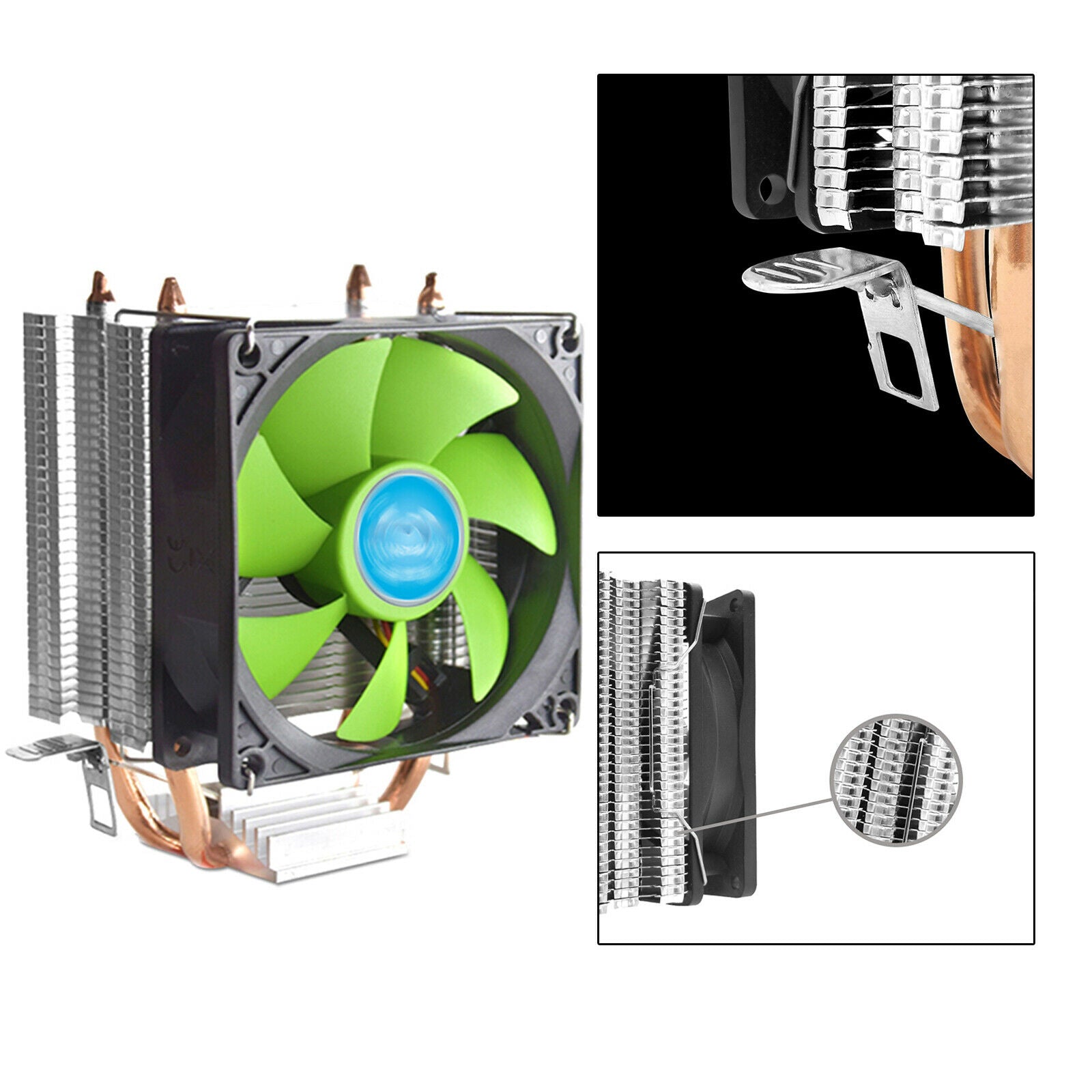 PC Desktop CPU Cooling Fan Heatsink Cooler for intel