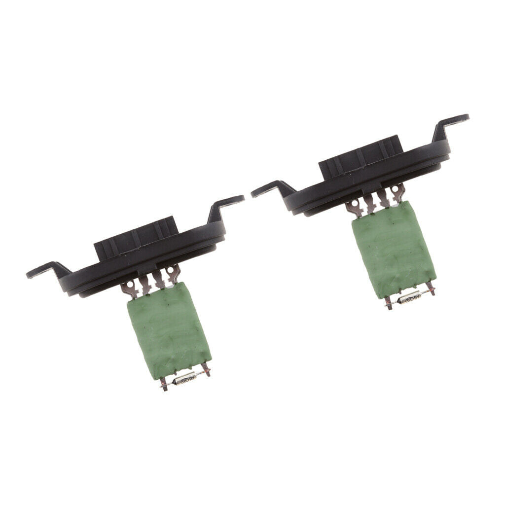 2x Car Heater Blower Fan Motor Module Resistor for Volkswagen T5 TRANSPORTER