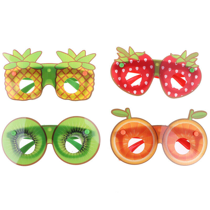 Creative Fruit Shape Kids Decorative Glasses Handmade DIY Party Sunglass .l8