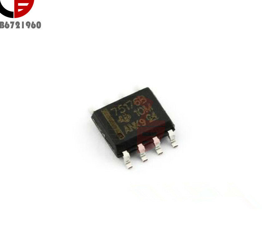 10PCS SN75176B SN75176 SOP-8 SOP8 TI New SOP SMD BUS TRANSCEIVER IC SOP-8N