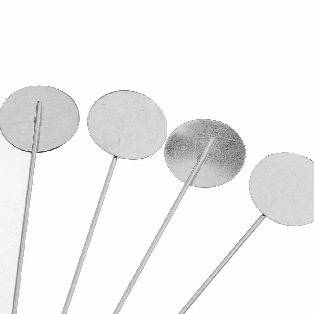 60pcs Bulk Suit Lapel Tie Hat Scarf Empty Tray Pad DIY Glue On
