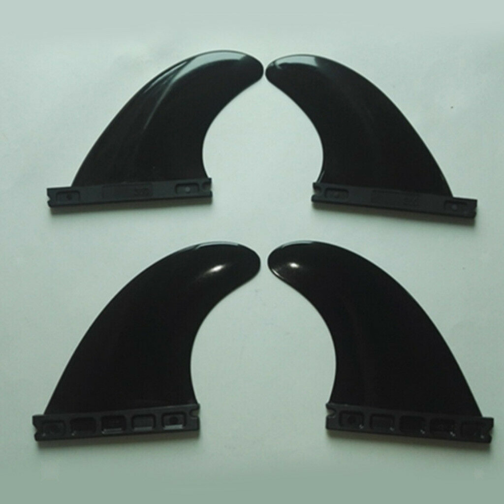 Surfboard Fin Nylon Fiberglass Surfing Quad   for F.C.S Base Accessories