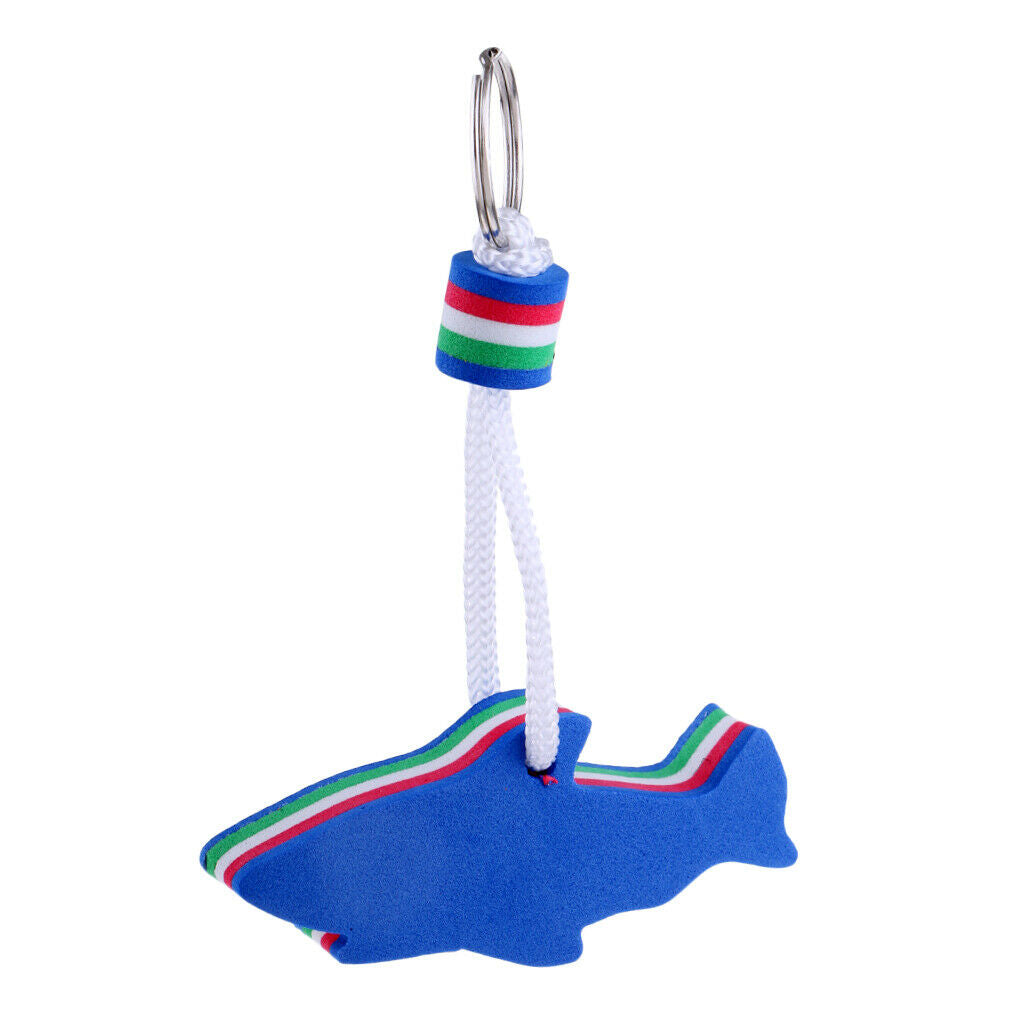 2x Floating Keychain Watersports Floating Keychain, Dolphin Shape