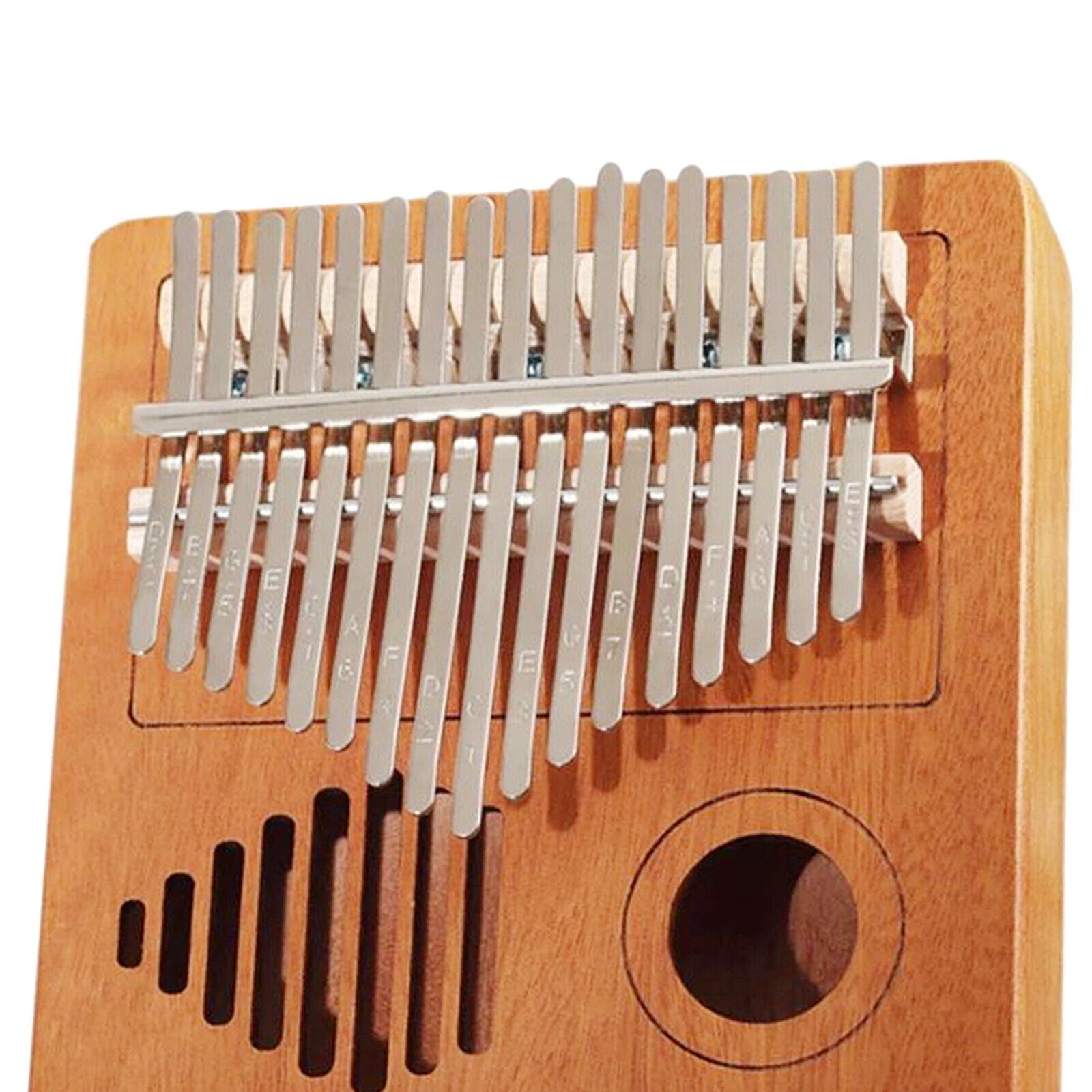 Professional Kalimba 17 Key Thumb Piano Wooden Mbira w/ Bag Tuner Hammer