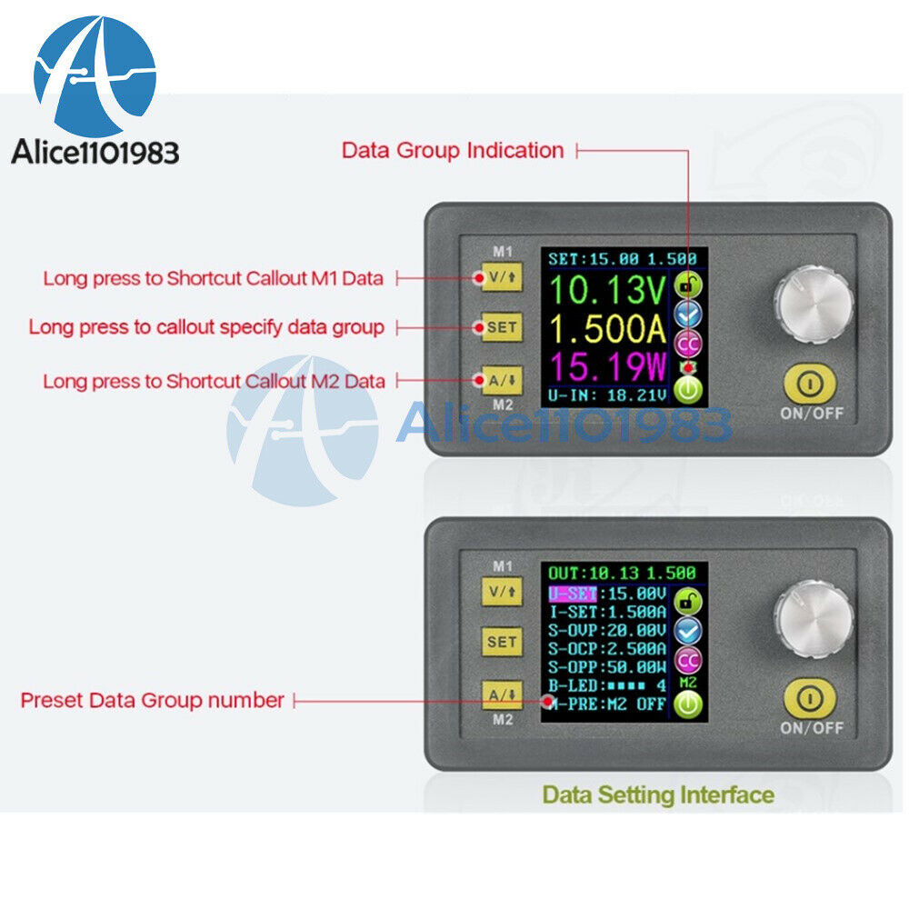 32V 5A Digital DPS3005 Programmable Buck Step Down Power Control LCD Module Kit